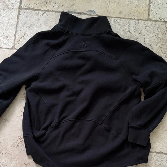 lululemon athletica Classic Black Zip-Up Sweatshirt - Picture 3 of 3